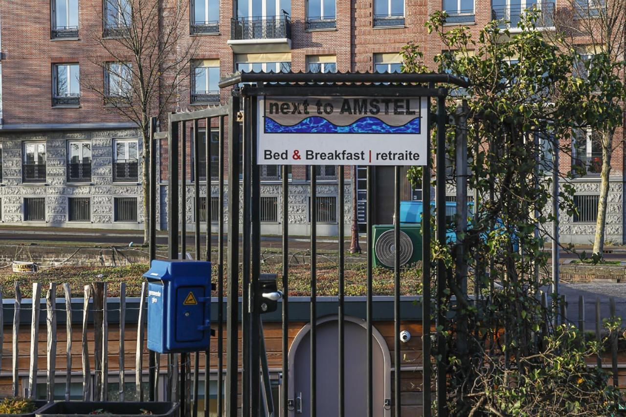 Bed and Breakfast Houseboat Next To Amstel Amsterdam Exterior foto